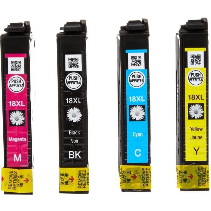 EPSON Multipack T1806 - Daisy - Black, Cyan, Magenta, Yellow