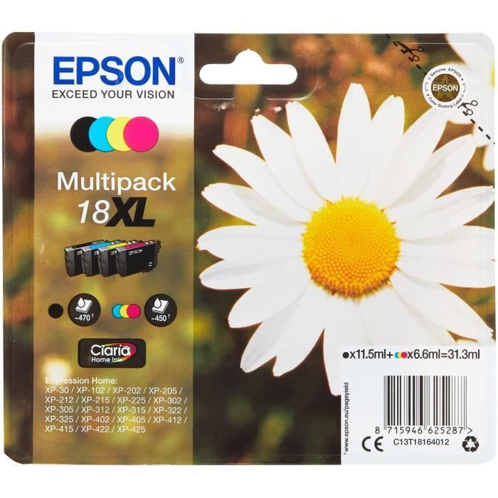 EPSON Multipack T1806 - Daisy - Black, Cyan, Magenta, Yellow