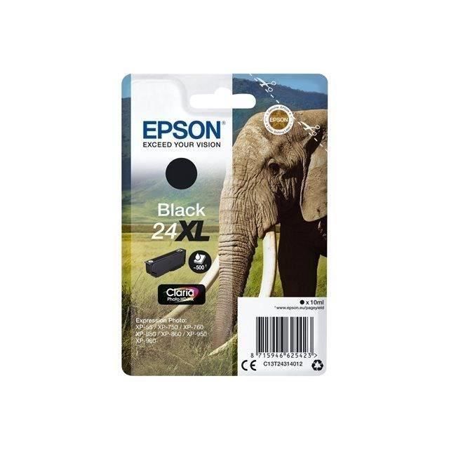 EPSON T2431 Cartridge - Elephant - Black XL