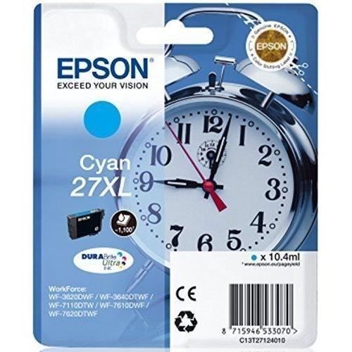 EPSON T2702 Cartridge - Alarm Clock - Cyan