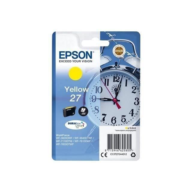 EPSON T2704 Cartridge - Alarm Clock - Yellow