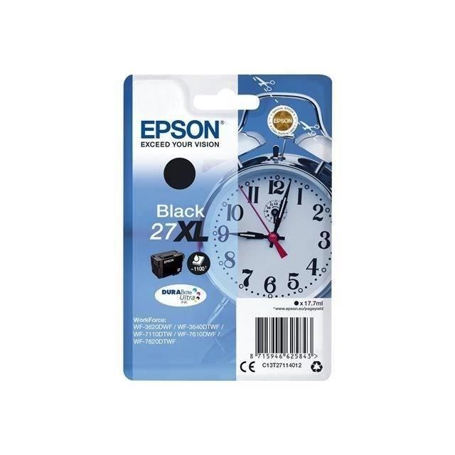 EPSON T2711 Cartridge - Alarm Clock - Black XL