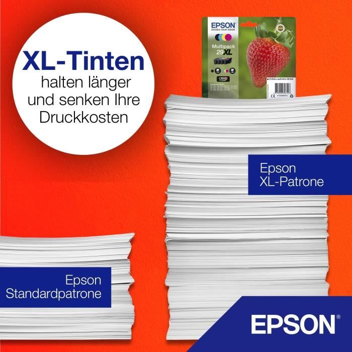 EPSON T2981 Cartridge - Strawberry - Black