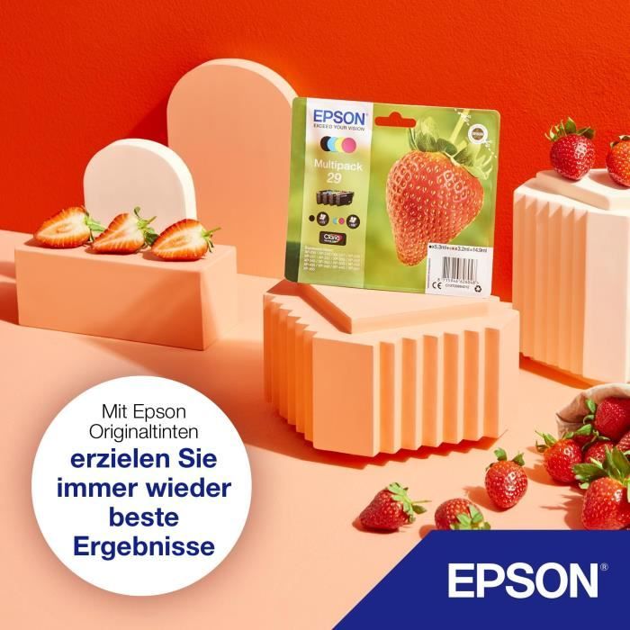 EPSON T2984 Cartridge - Strawberry - Yellow