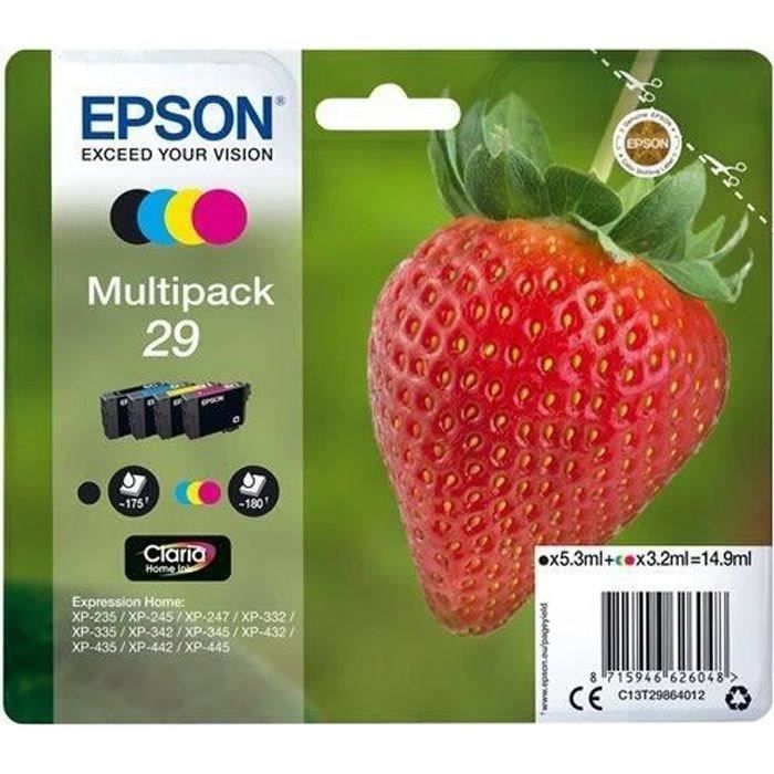 EPSON Multipack T2986 - Strawberry - Black, Cyan, Magenta, Yellow