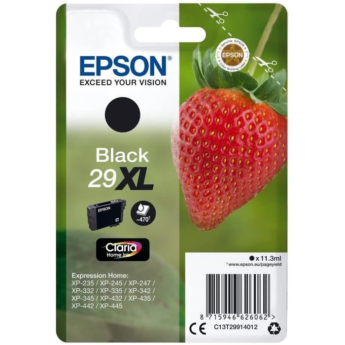 EPSON T2991 Cartridge - Strawberry - Black XL