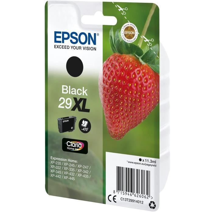 EPSON T2991 Cartridge - Strawberry - Black XL
