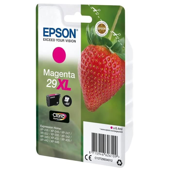 EPSON T2993 Cartridge - Strawberry - Magenta XL