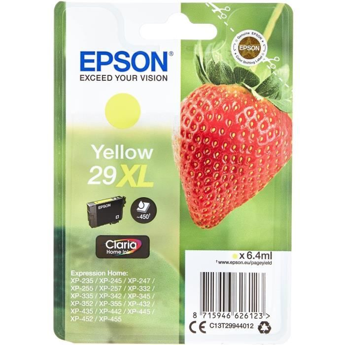 EPSON T2994 Cartridge - Strawberry - Yellow XL