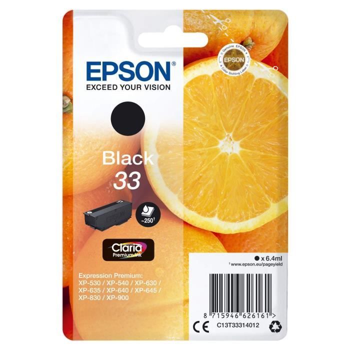 EPSON T3331 Cartridge - Oranges - Black