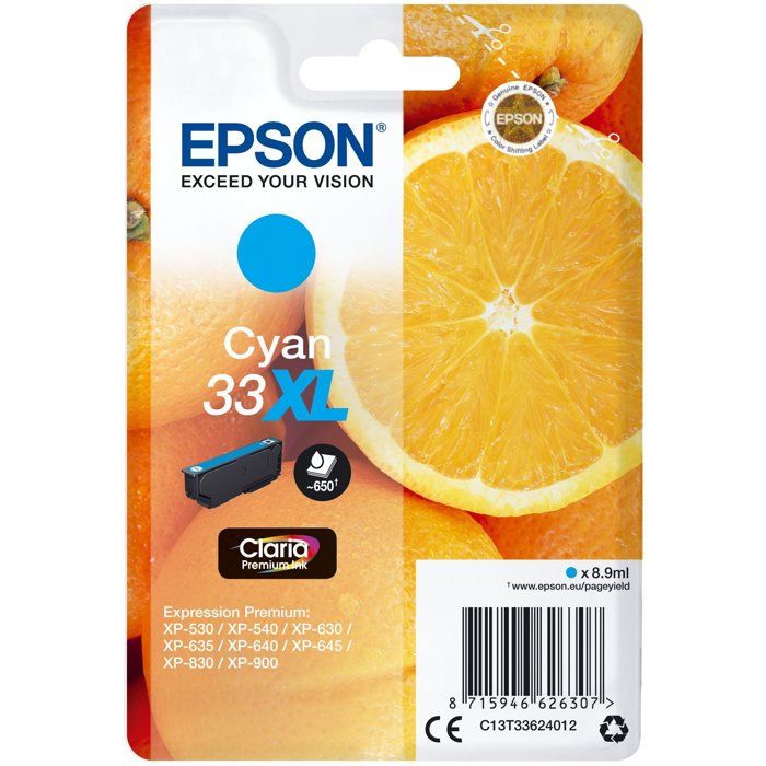 EPSON T3362 Cartridge - Oranges - Cyan XL