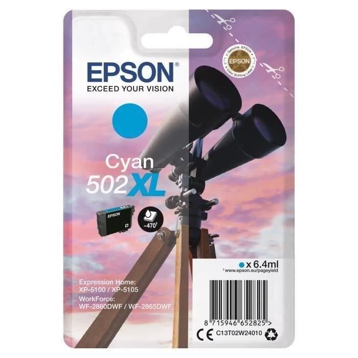 EPSON Twin Cartridge - Cyan XL 502