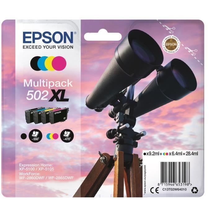 EPSON Multipack Twin Cartridges - NCMJ XL 502