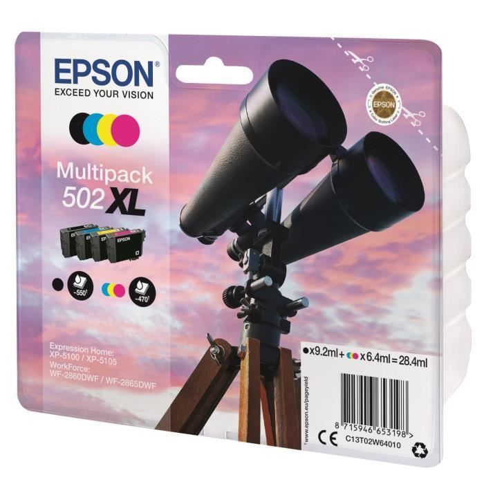 EPSON Multipack Twin Cartridges - NCMJ XL 502