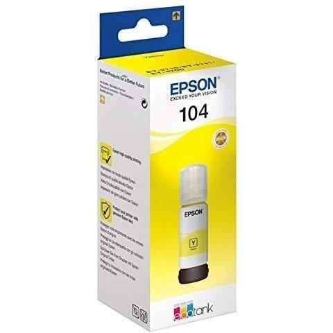 EPSON Epson EcoTank 104 Ink Refill Kit - Yellow - Inkjet - 7500 Pages - 1 Unit (s)