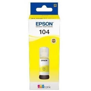 EPSON Epson EcoTank 104 Ink Refill Kit - Yellow - Inkjet - 7500 Pages - 1 Unit (s)