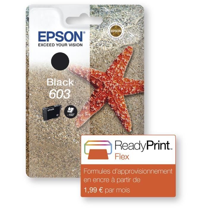 EPSON Inkjet Singlepack 603 Ink Cartridge - Black