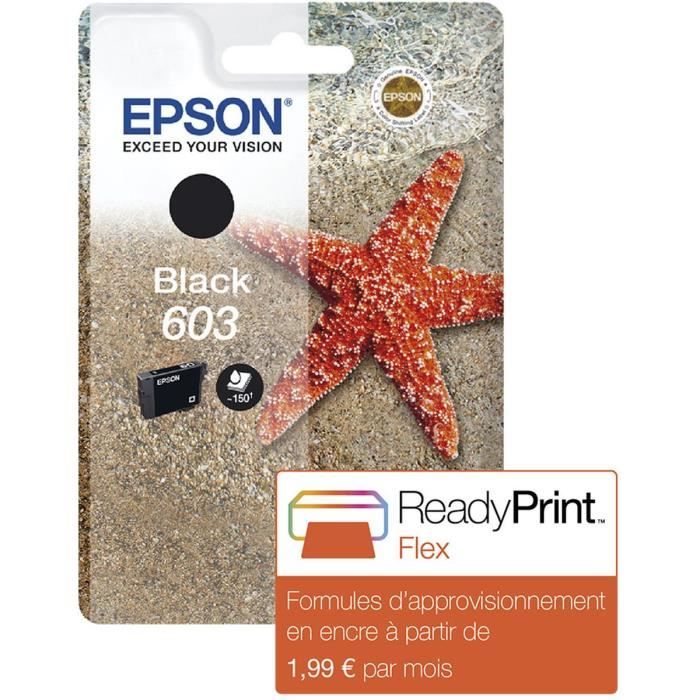 EPSON Inkjet Singlepack 603 Ink Cartridge - Black