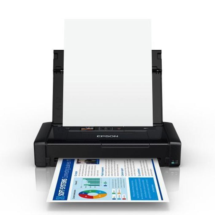 A4 inkjet printer - EPSON - WorkForce WF-110W - Wireless Wi-Fi and Wi-Fi Direct - Ink compatibility: EPSON 266 and 267