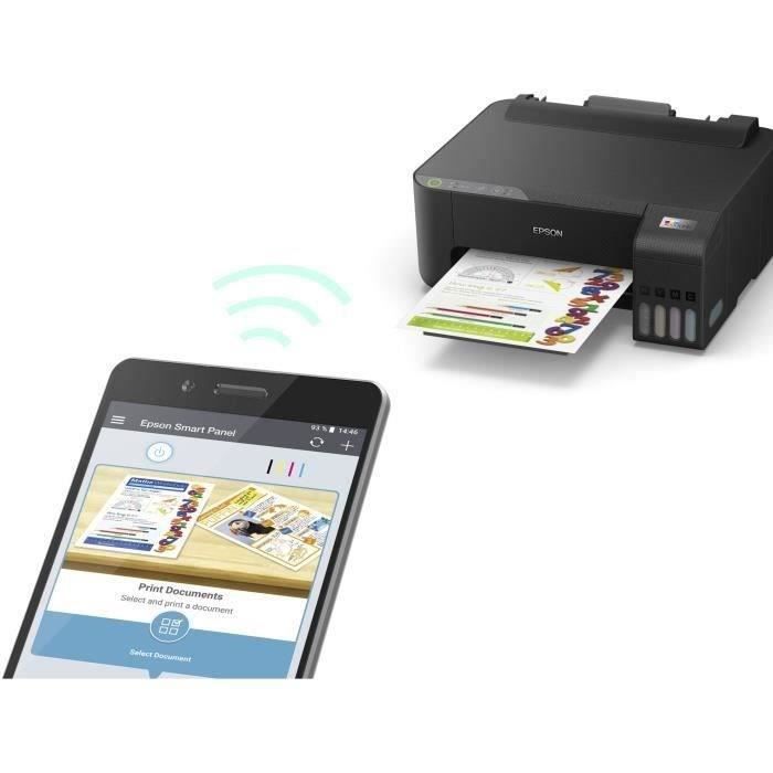 Monofunction Printer - EPSON - Ecotank ET-1810 - Inkjet - A4 - Color - Wi-Fi - C11CJ71401