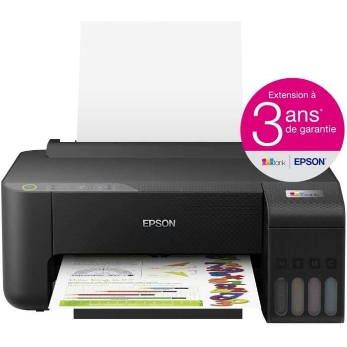 Monofunction Printer - EPSON - Ecotank ET-1810 - Inkjet - A4 - Color - Wi-Fi - C11CJ71401