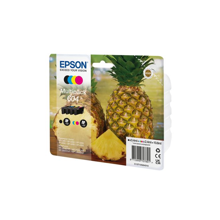 Ink - EPSON - Multipack 4 colors - 10.6ml per cartridge - Compatible Expression Home XP-4200