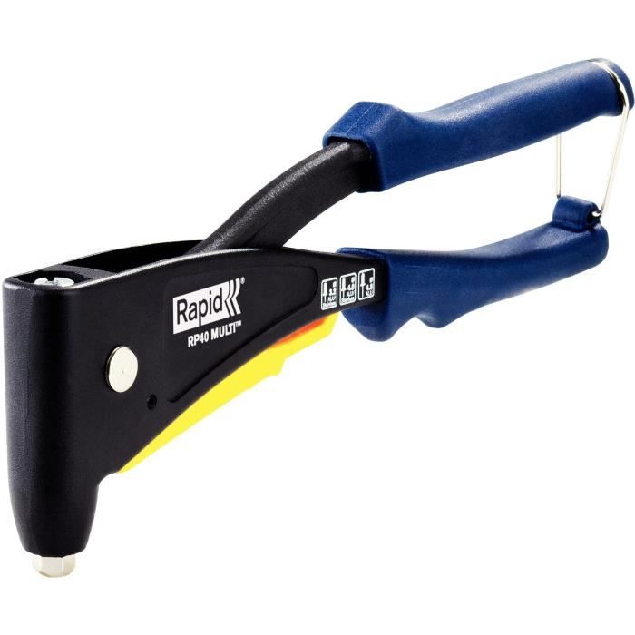 RAPID rivet pliers RP40 MULTI in box set RP40 + 5x50 rivets + 3 drills