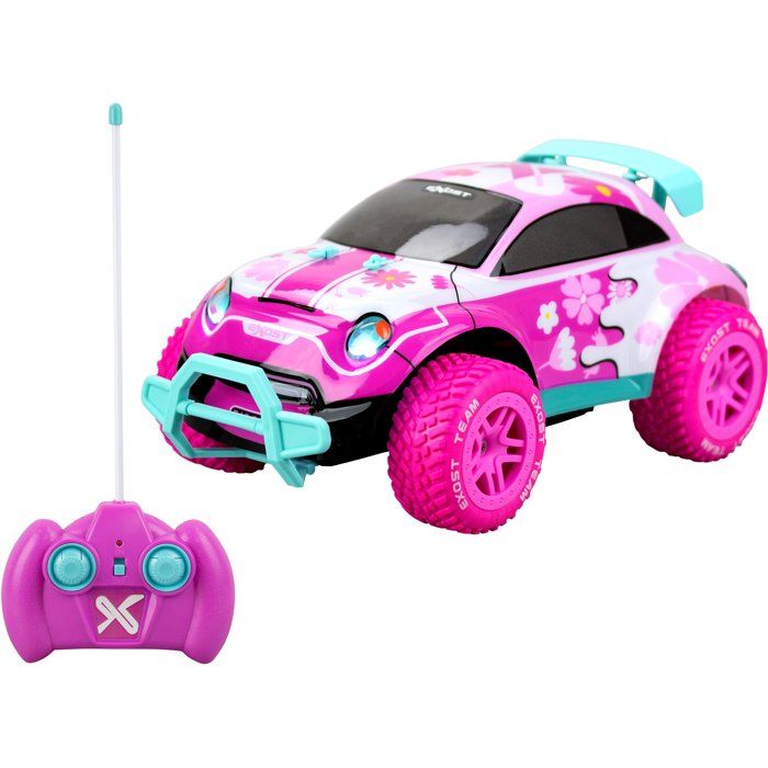 Radio-Controlled Car - EXOST - Pixie II - 1/12 Scale - 27 MHz - Off-Road - Rechargeable Battery - Pink - Ages 5 and up