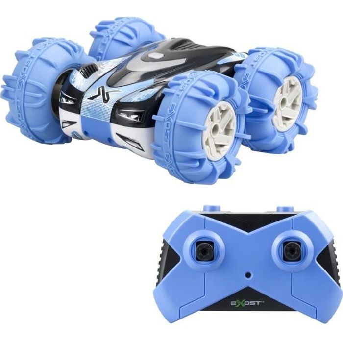 EXOST 360 AQUACROSS - Amphibious Remote Control Car - All Terrain - USB Rechargeable Battery for Car - From 5 Years Old