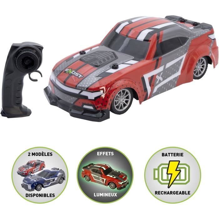 Remote Control Car - EXOST - FLASH RACER ASST 24 Ghz - Scale 1:18 - Range 25 m - 15 km/h - From 5 years old