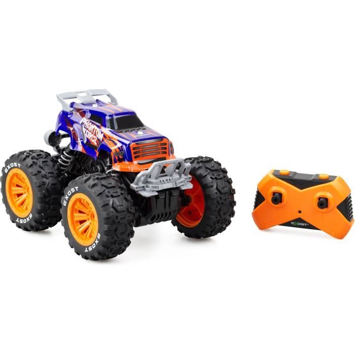 Remote Control Car - EXOST - Phantom Force 1:16 - 10 km/h - 28 -5 cm - purple and orange - from 5 years old