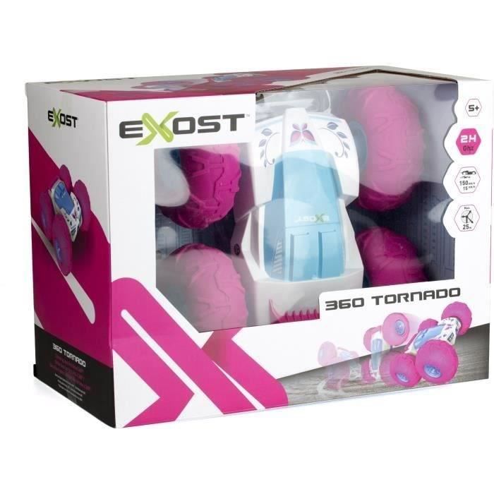 Remote controlled car 360 TORNADO PINK BATTERY - EXOST
