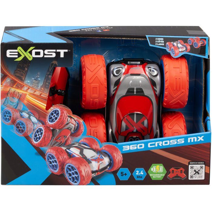 Remote Control Car - EXOST - 361 CROSS FLASH - 1:18 - Red