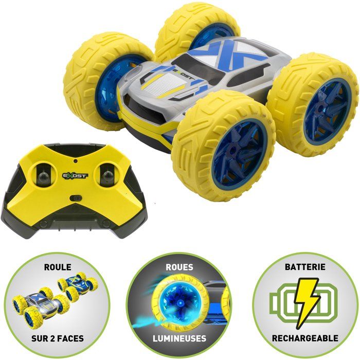 Remote Control Car - EXOST - 360 CROSS FLASH - 1:18 - Yellow