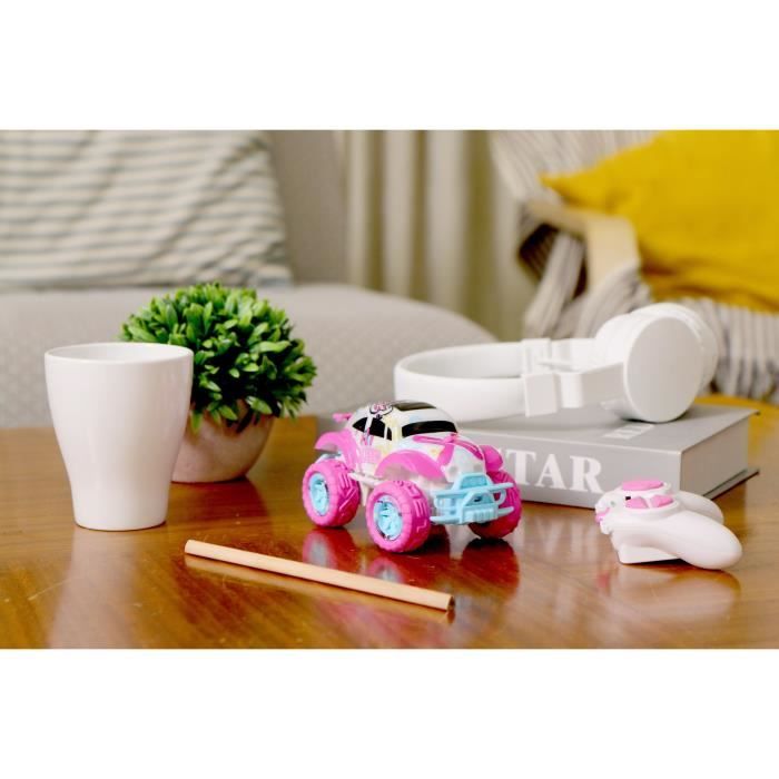 EXOST MINI PIXIE - Buggy remote-controlled car - All-terrain - Pink color - Mini size 14 cm - From 5 years old