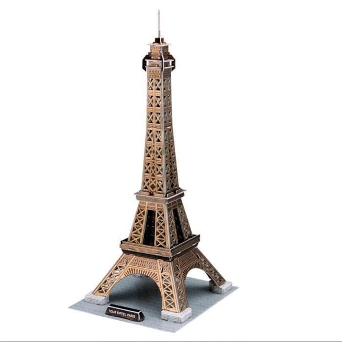 3D Puzzle - All Eiffel - Construction Game - EXPLORA - 39 pieces - From 5 years old