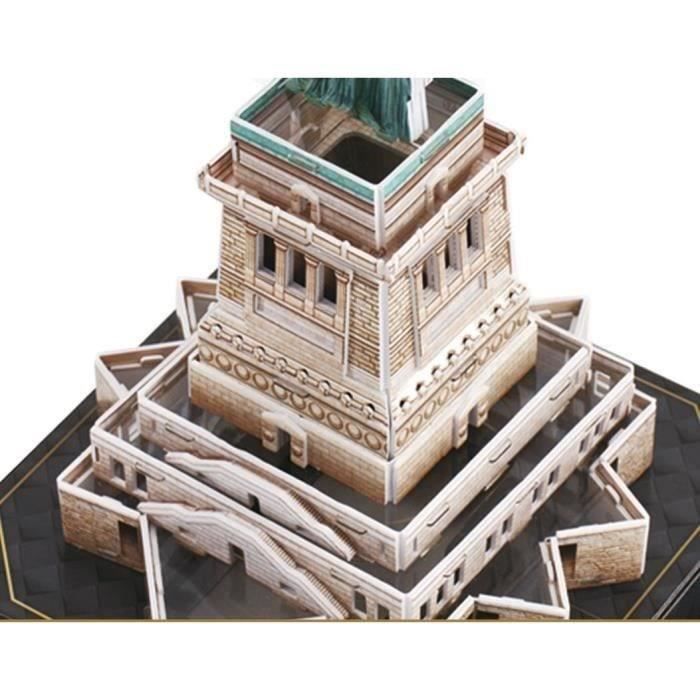3D Light-Up Puzzle - Statue of Liberty - Building Set - EXPLORA - 79 Pieces - Ages 8+