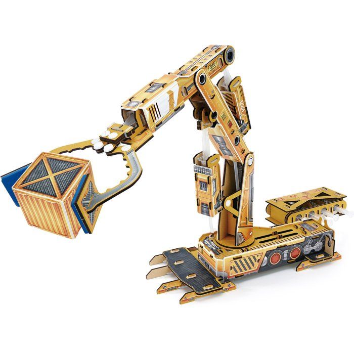 NATIONAL GEOGRAPHIC 3D Model - EXPLORA - Construction Machinery Hydraulic Clamp - 56x37 cm - From 8 years old