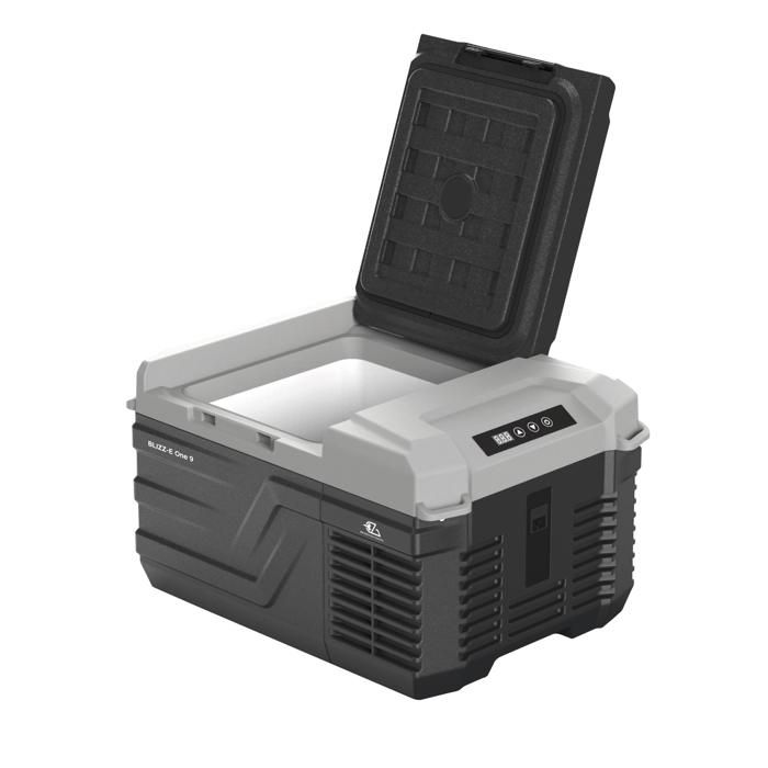 Compression cooler - EZA - Blizz-E One - 9 liters - Black / Gray - -20°C to +20°C