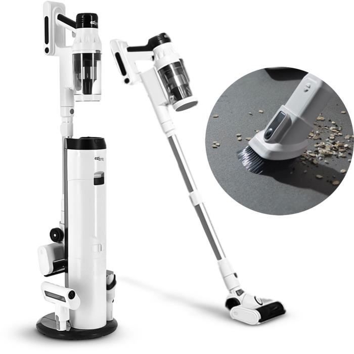 EZICLEAN Cyclomax R22 station - Cordless vacuum cleaner - 52 min - 500 W - 35 kPa - White