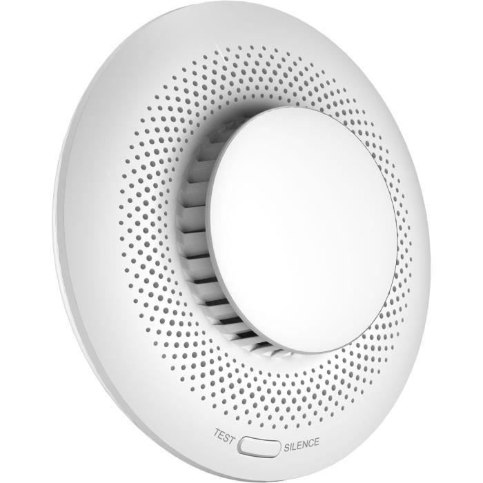 Smoke Detector - EZVIZ - T4C - 360° Detection - 85dB Siren - Light Alarm - Long Battery Life