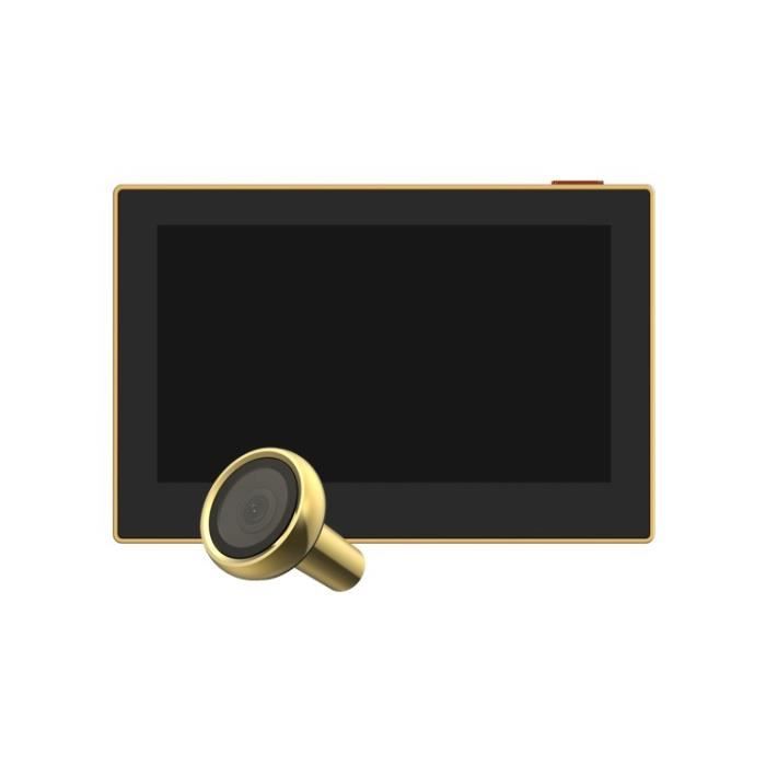 Connected peephole - EZVIZ - HP2 - 1080p - 2200mAh battery - 146° viewing angle - 4.3 inch screen