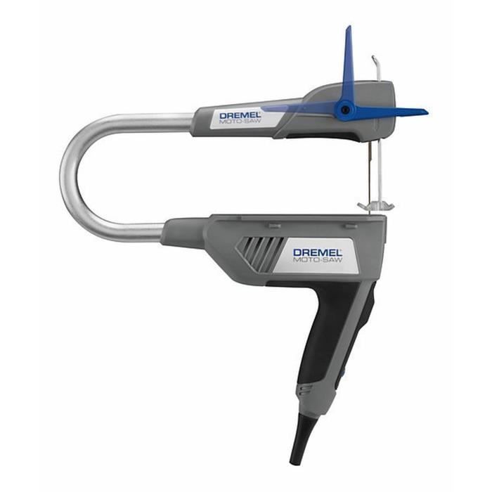 Scie A Chantourner Dremel MS20 (Moto-Saw, delivered with 5 blades and 1 adaptation for modelism and fine cuts)