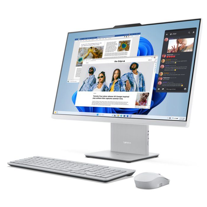 LENOVO IdeaCentre AIO 27ARR9 All-in-One PC - Windows 11 - 27-inch FHD - Ryzen 5-7533HS - 16 GB - 512 GB - Wireless Keyboard + Mouse