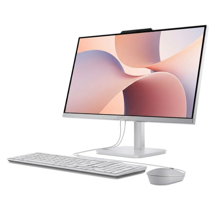 LENOVO Lenovo A105 24 All-in-One PC - No Windows - 23.8 FHD - Ryzen 3 30 - 8 GB RAM - 512 GB SSD - Keyboard + Wired Mouse