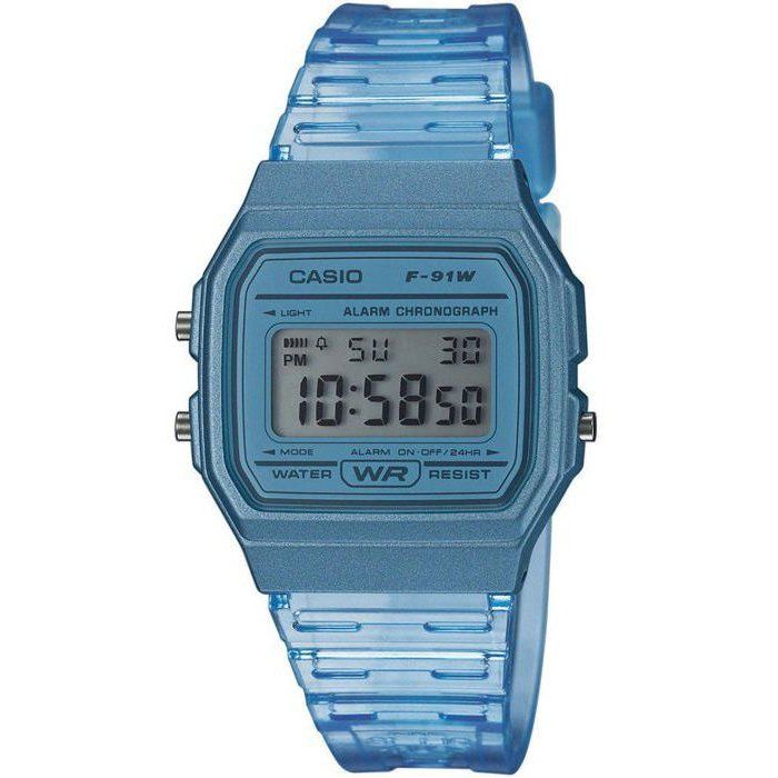 CASIO Collection Watch F-91WS-2EF chrono, alarm, auto calendar