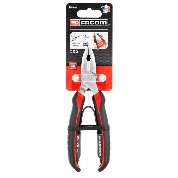 Universal pliers 165 mm - Facom - 187a.16cpepb