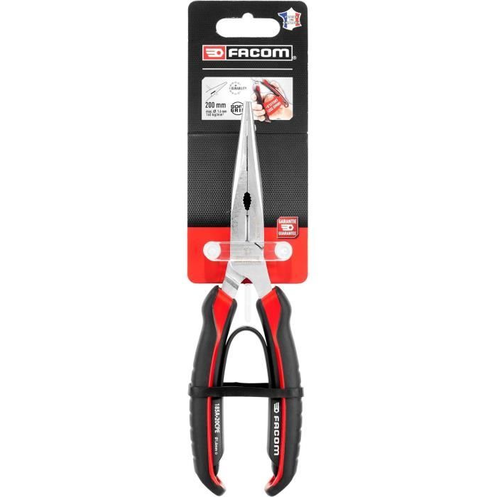 FACOM Nose pliers straight round