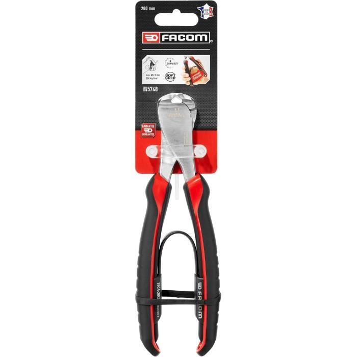 FACOM Cutting pliers in front of piano wire 200mm