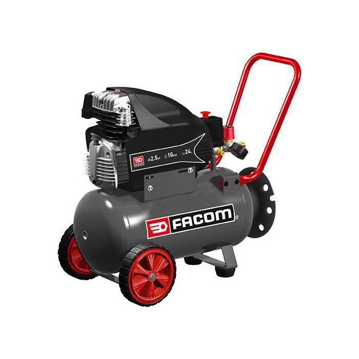 Compressor - Horizontal - Facom - Induction motor - 24 L - 2.5 HP - 10 bars